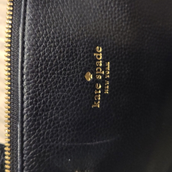 Kate Spade Lewis Drive Alanie Leather & Suede Tote Bag, Black - EUC - Picture 12 of 12